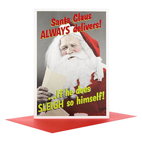 Hallmark divertenteSanta always Delivers Auguri
