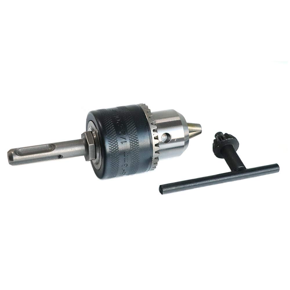 Drill Chuck Size 13mm 1/2 inch With SDS Adaptor Key Set for Impact