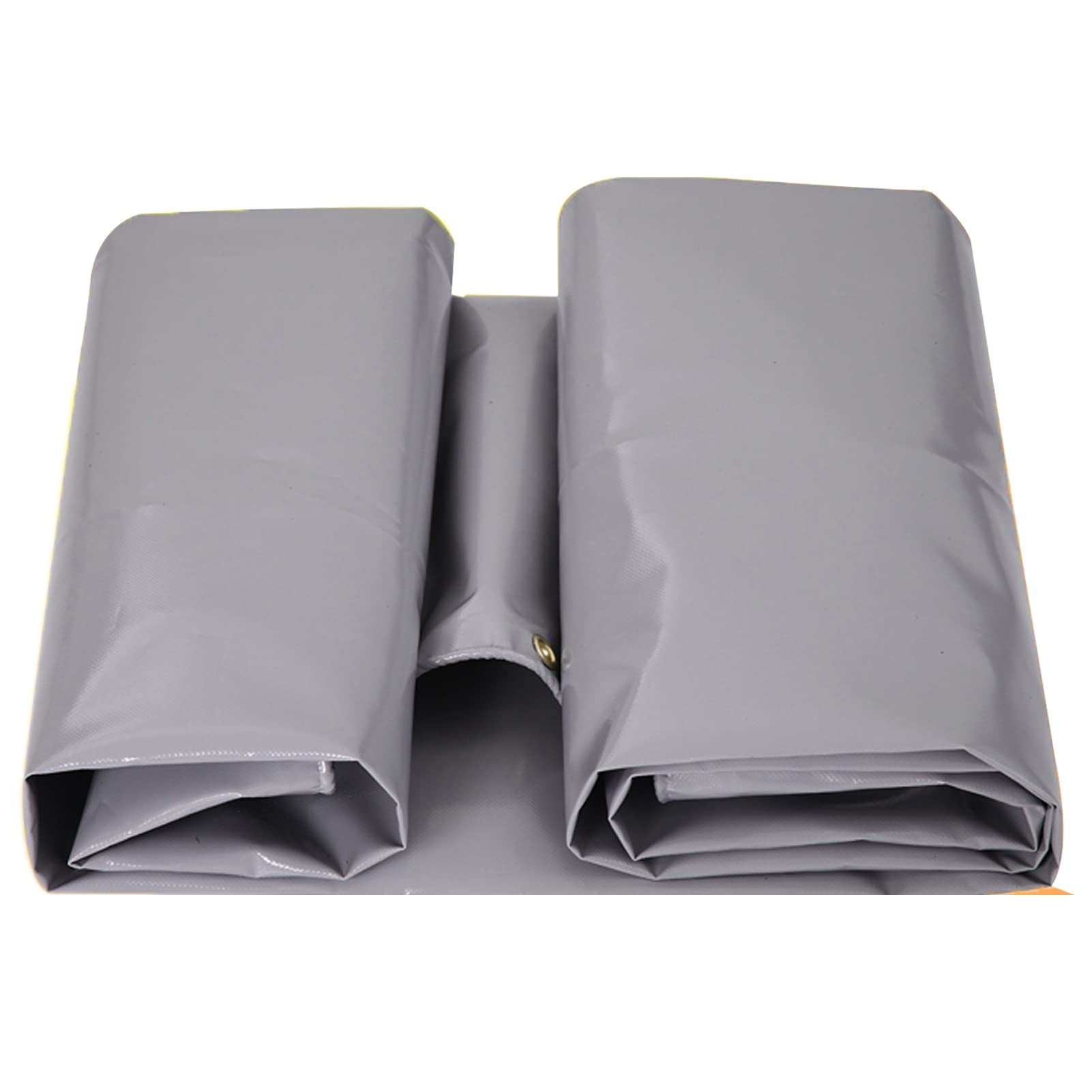 Toldo protector de lona de suelo impermeable gris de 1x2,5m resistente para carpa plegable