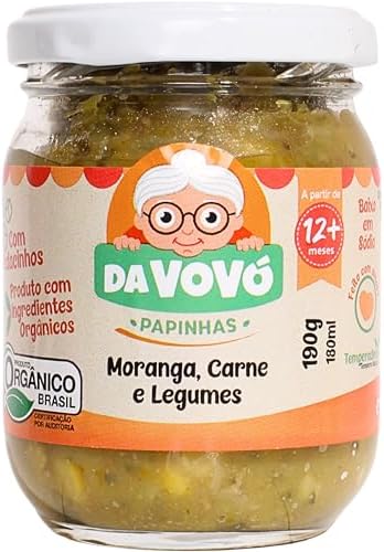 Introdução Alimentar: O Que É, Quando Começar e Como Aplicar o Método BLW com Segurança 26 Da Vovó, Papinha infantil, Linha+12, Orgânica, Sabor Arroz, Moran...