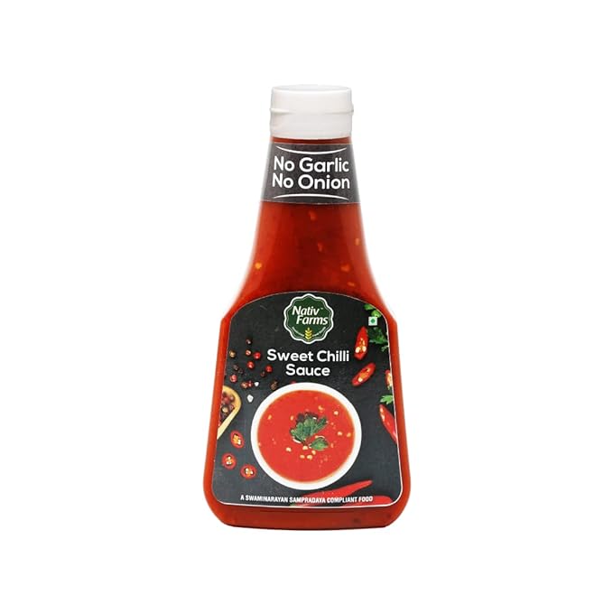 Nativ Farm's No Onion No Garlic Sweet Chilli Sauce