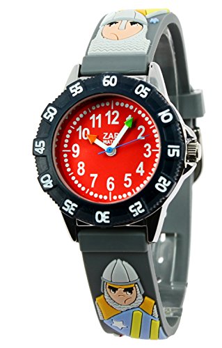 Baby records - Reloj de Cuarzo para niño, Correa de plástico Color Azul