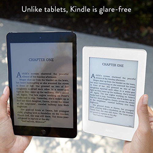 Image of Kindle Paperwhite (7th gen), 6 inch High Resolution Display with Built-in Light, 4GB, Wi-Fi (White)