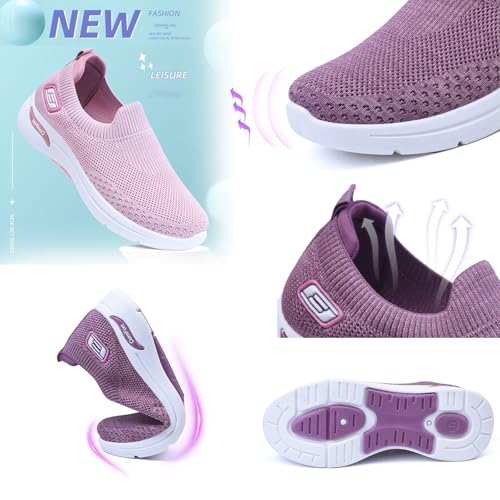 Women's Orthopedic Comfortable Sneakers, Mesh Breathable Lightweight Casual Sneakers Non Slip Running Training Shoes Walking Shoes – Bild 6