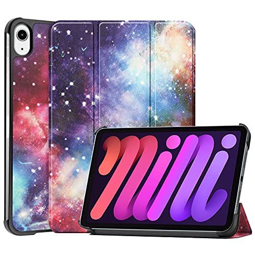 Lobwerk Protective Case for Apple iPad Mini 6 2021 6th Generation 8.3 Inch Slim Case with Stand Function and Auto Sleep/Wake Function