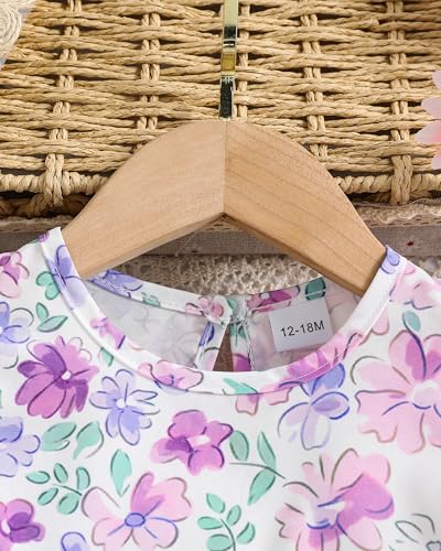 Image of Weebaby Toddler Girl Clothes Baby Summer Outfits Sleeveless Halter Top Ruffle Short Set Cute Kids Clothes Girls
