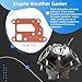 Dgdhf Replacement Engine Breather Gasket 24 041 67-S Compatible Kohler CH22, CH23, CH680, CH740, CV730, CV732, CV742, ECH680 Engine Breather Gasket (Set of 2)