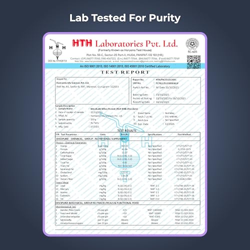 Image of Nutrabay Pro Nitro Build Whey Protein Powder - 2kg, Milk Chocolate | 30g Protein, 3g Creatine, 6.6g BCAA | Easy to Digest | NABL Lab Tested | Muscle Growth & Recovery | Gym Supplement for Men & Women