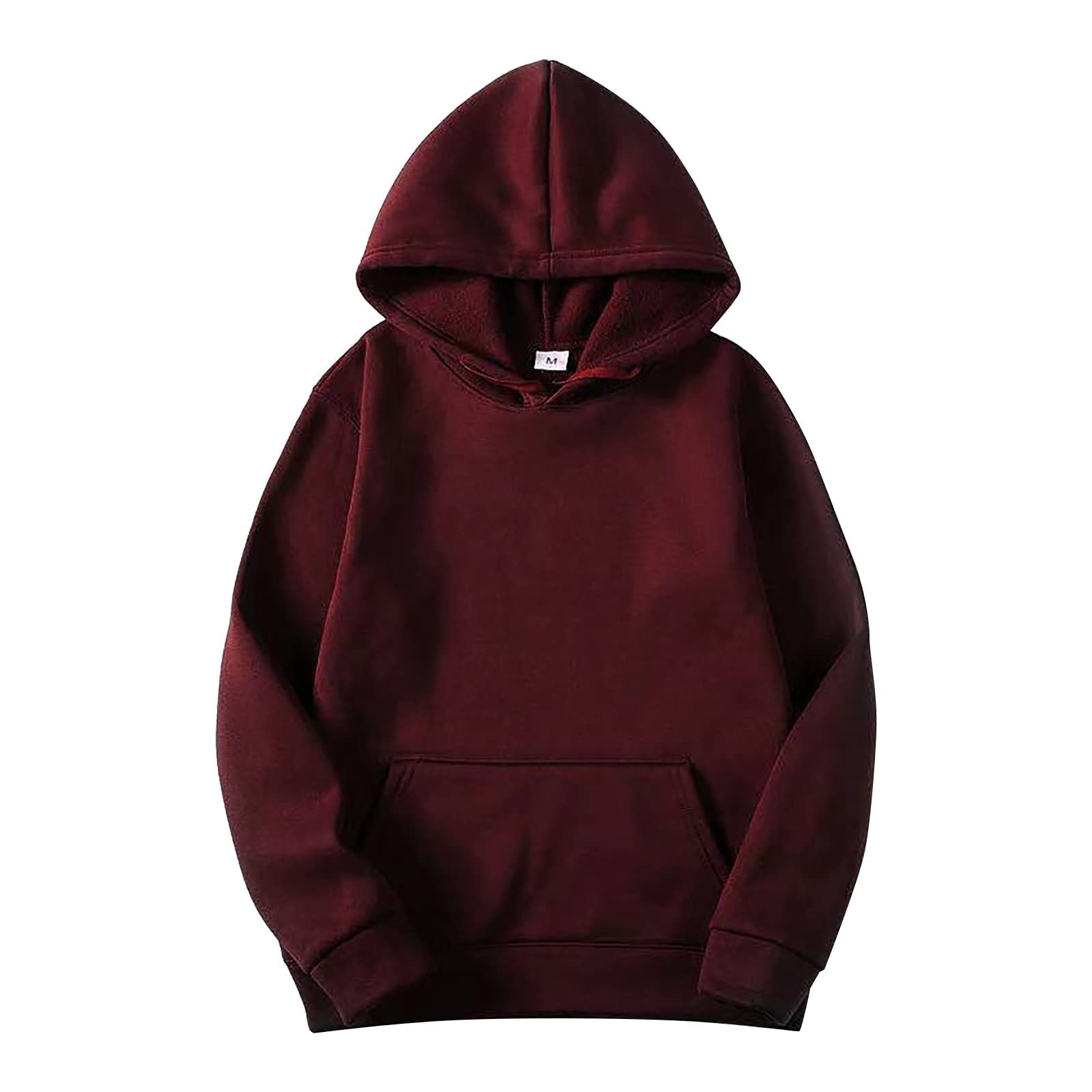 Generisch Set di tuta da donna con cappuccio, da jogging, da donna, 2 pezzi, per il tempo libero, casual, felpa con cappuccio + pantaloni con tasche, tuta morbida, tuta sportiva per autunno e inverno