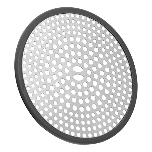 Veemoon Tapa De Drenaje del Piso del Baño Filtros Cesta Goteo PRES Lámina Plegable Grifo Tapón Barrena Cuenca Rallar Estante Guardia Agente De Mudanzas Esquina Tubo Acero Inoxidable Silver