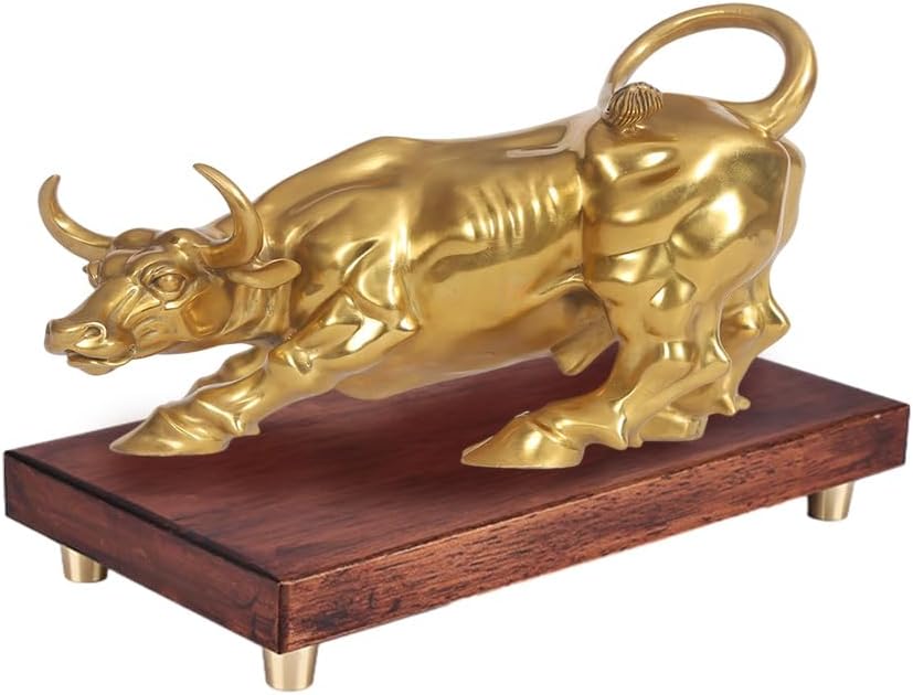 GOLDY&WENDY Chinese Rectangular Solid Wooden Tray Pedestal Brass Statue Vase Fishbowl Teapot Display Stand Base