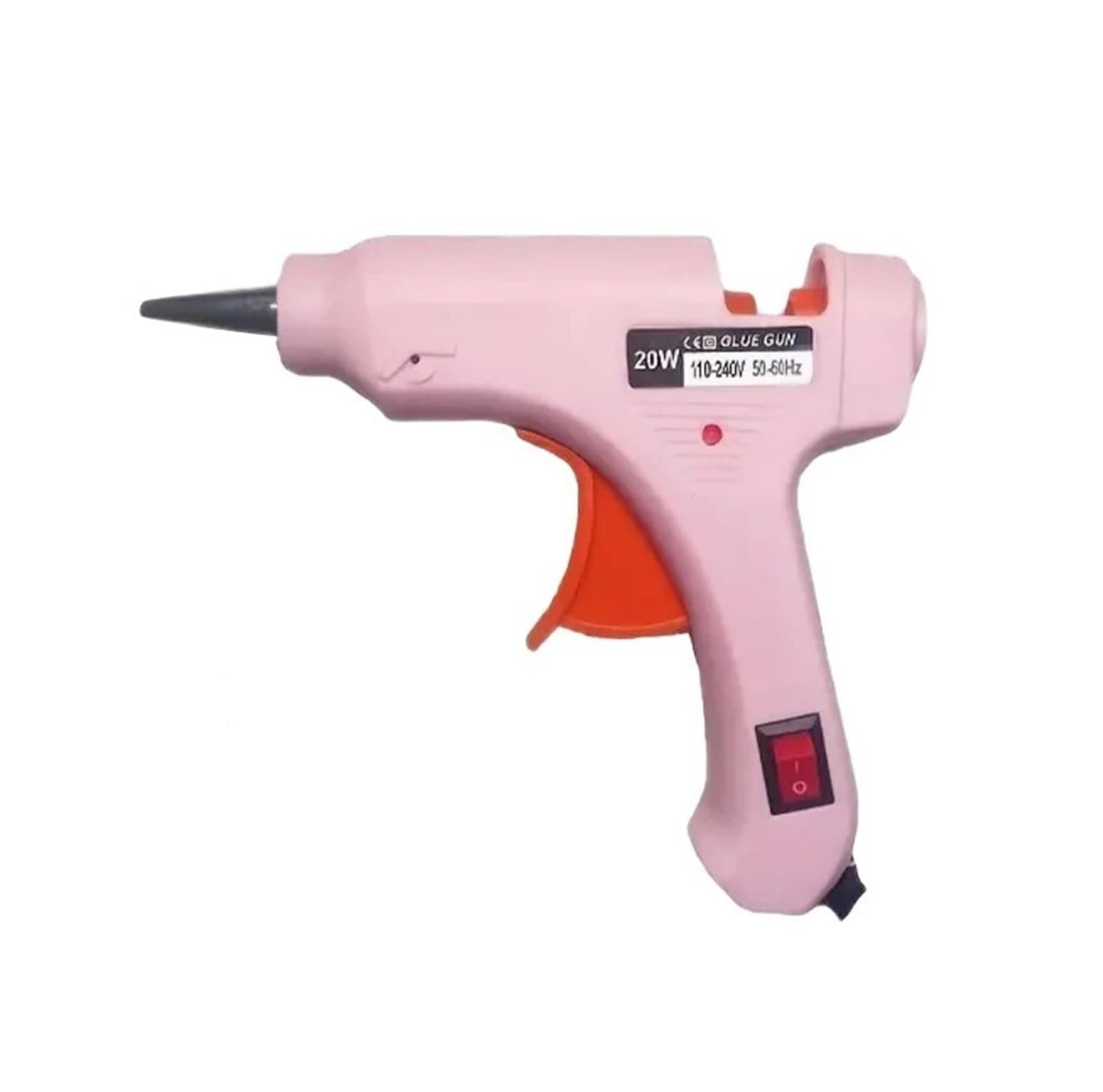 Mini pistolet do klejenia na gorąco, przewodowy pistolet do kleju topliwego 20 W, przemysłowe narzędzie do klejenia na gorąco, elektryczny pistolet do klejenia na gorąco, do projektów rzemieślniczych