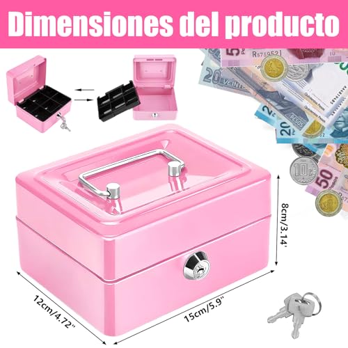 Cajas De Seguridad, Toy caja dinero llave Marca UGOVCWG (2)