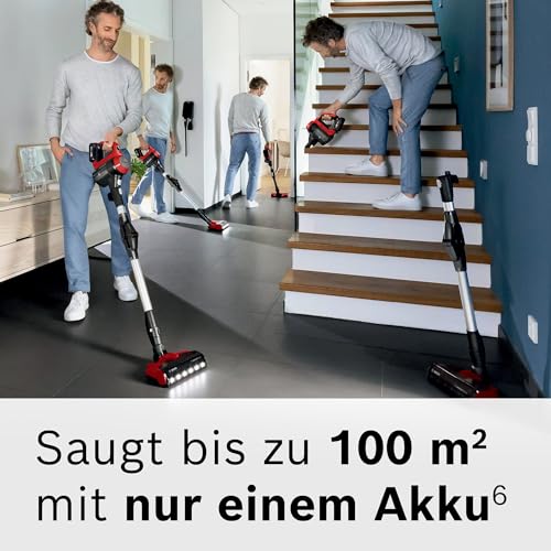 Bosch Akku-Staubsauger Unlimited 7, ProAnimal, kabellos, BKS711PET, Rot – Ansicht 8