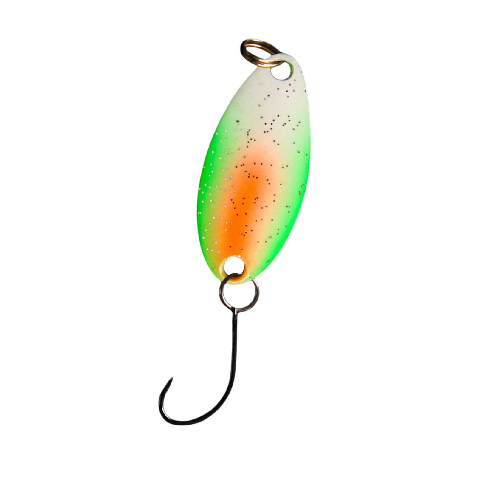 Maxtonser Metal Baits for Trout Glow Spoons Lures Glow Fishing Baits Artificial Baits Freshwater Saltwater Fishing Tackle