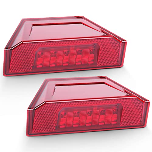 BUNKER INDUST 1 Pair Rear Tail Light Assembly,LED Brake Stop Lights for 2015-2019 Polaris Ranger 570 Full Size 900 XP 1000 RGR Replacement Part 2412774