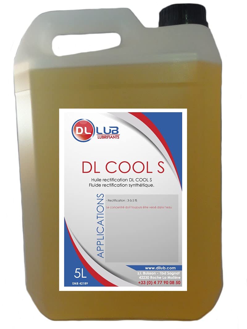 DLLUB - HUILE SOLUBLE RECTIFICATION DL COOL S - 5 litres