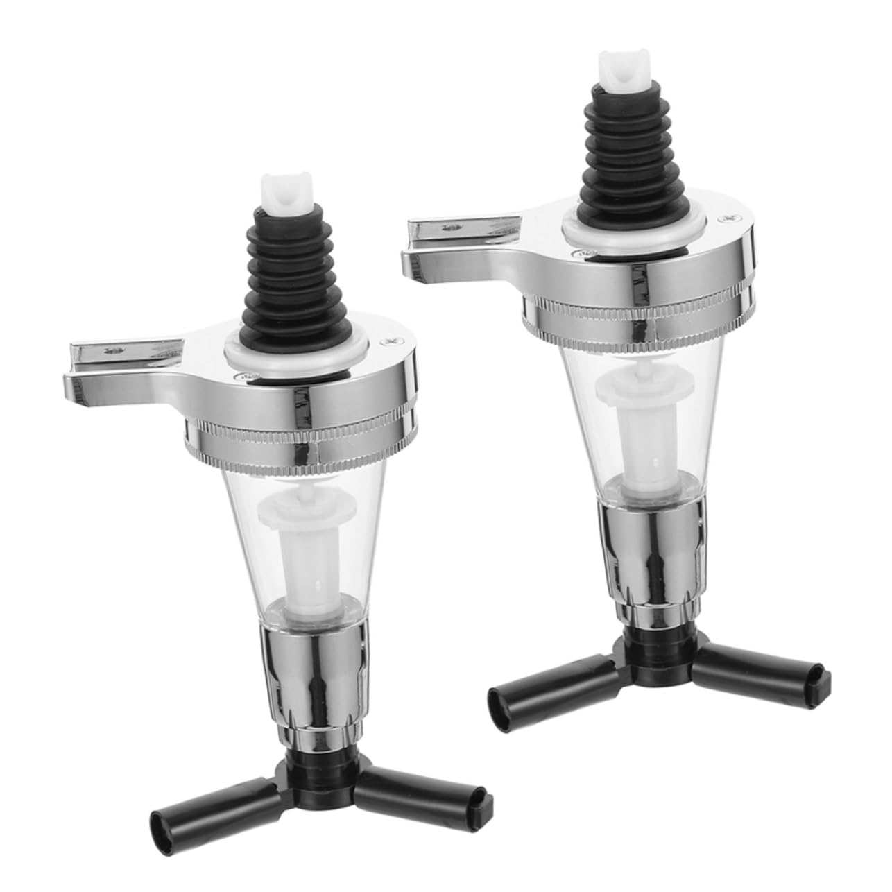 GRIRIW 2pcs Wine Dispenser Water Dispenser Dispenser Shot Pourer Dispenser Bar Bottle Holder Wine Pourer Ration Spout Upside down Dispenser Wine Supple Pourer Plastic