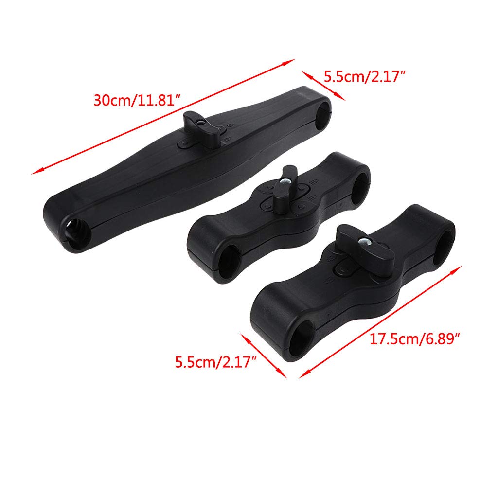 3 pcs Coupleur Bush Insérer dans Les Poussettes pour Babyzen Yoyo Bébé Yoya Poussette Connecteur Adaptateur