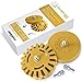 PanzerGlobal Car Decal Remover Wheel Set - Compatible With Any Drill - Pinstripe Sticker Eraser For Your RV, Truck, Boat, Aircraft - Vinyl Wrap Adhesive Removal Tool Kit - Pinstriping Graphic Removing
