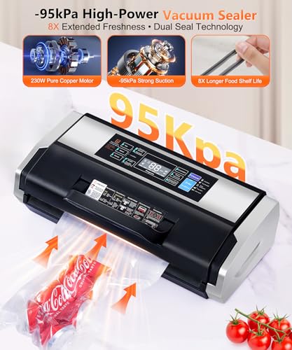 95KPa Commercial Double Heat Sealer