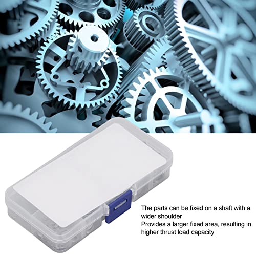 Oumefar 200PCS E Clip Retain Rings Kit sortido de E Clip com caixa de armazenamento para rolamento