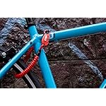 Crops-Memory-Cable-Bicycle-Lock-Q-BIRO-2mm-Double-x-1800mm-3-Digit-Dial-CP-SPD04-BR-02-White