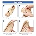 Heel Cushion Inserts - Reusable Soft Shoe Inserts & Heel Cushion Pads Self-Adhesive Foot Care Protector Grips Liners Loose Shoes - Heel Pain Relief Bunion Callus Blisters- 5 Pairs