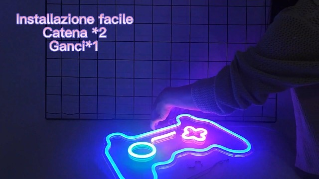 CoolGift Mart Route 66 - Insegna Al Neon Con Luce LED, Alimentata