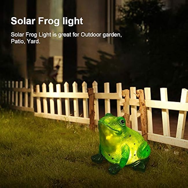 TIJNN Solar Frog Lights Decorative Lighting