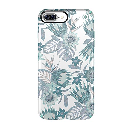 Speck Products Presidio Inked Cell Case for iPhone 7 Plus, 6S Plus and 6 Plus -AquaBouquet Green Metallic/Aloe Green