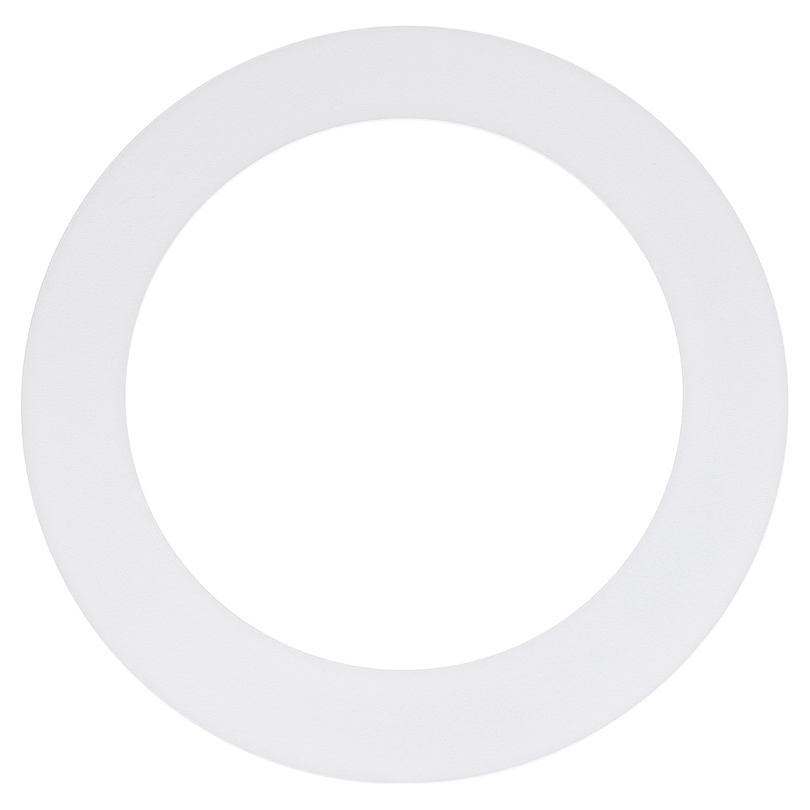 sourcing map Goof Rings for 6" Recessed Light 6.3" ID 8.7" OD Matte White