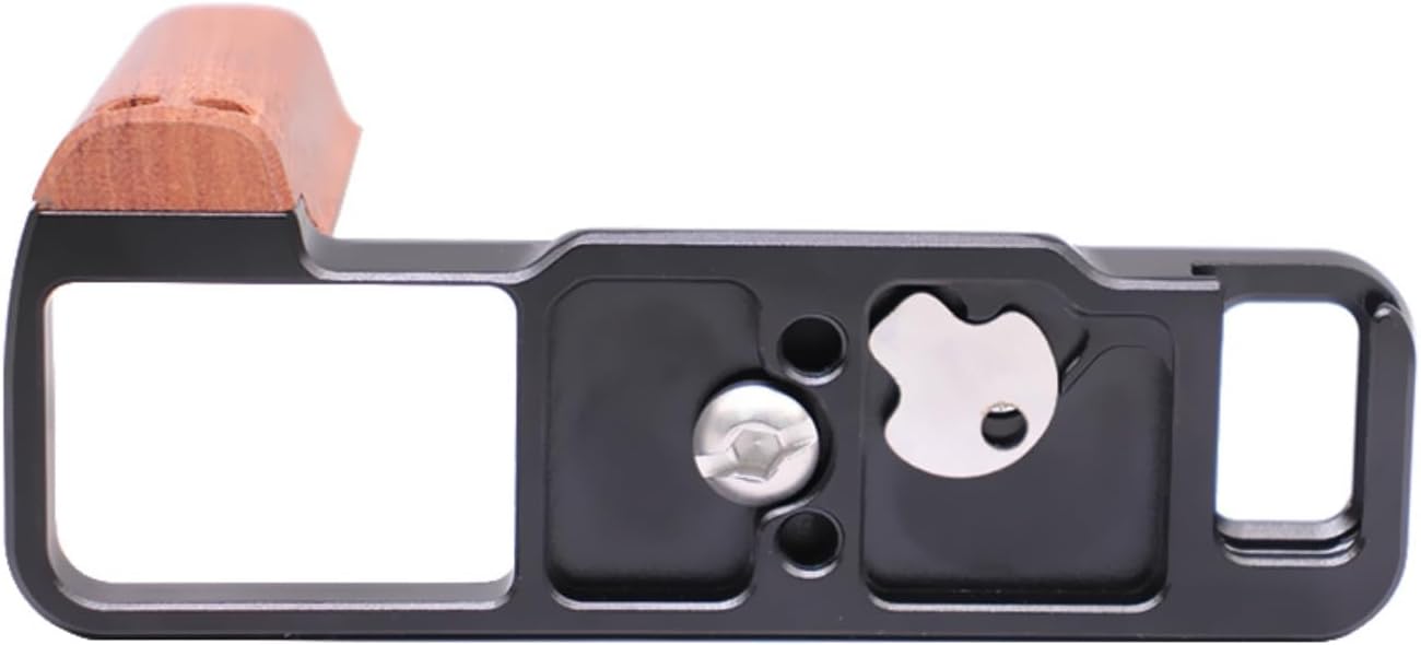 X-E5 L Plate Hand Grip, Wooden L Bracket Handle for FUJIFILM X-E5 Camera, ARCA-SWISS Compatible - Image 5