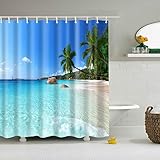 Material: utilice materiales respetuosos con el medio ambiente para asegurarse de que las cortinas del baño estén libres de olores y gases nocivos.
