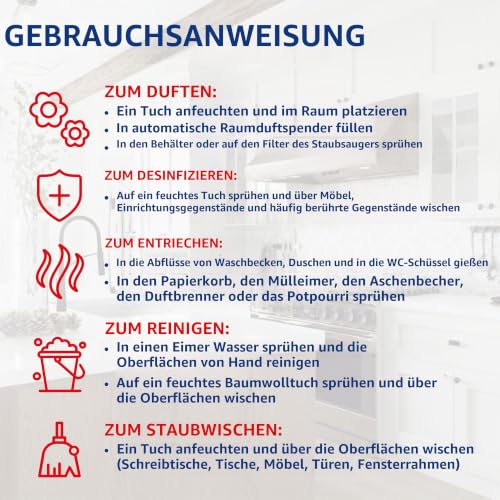 OièS Duftessenzen, entfettet, Flakon à 750 ml, oies oie oiè olè ole blau – Ansicht 6