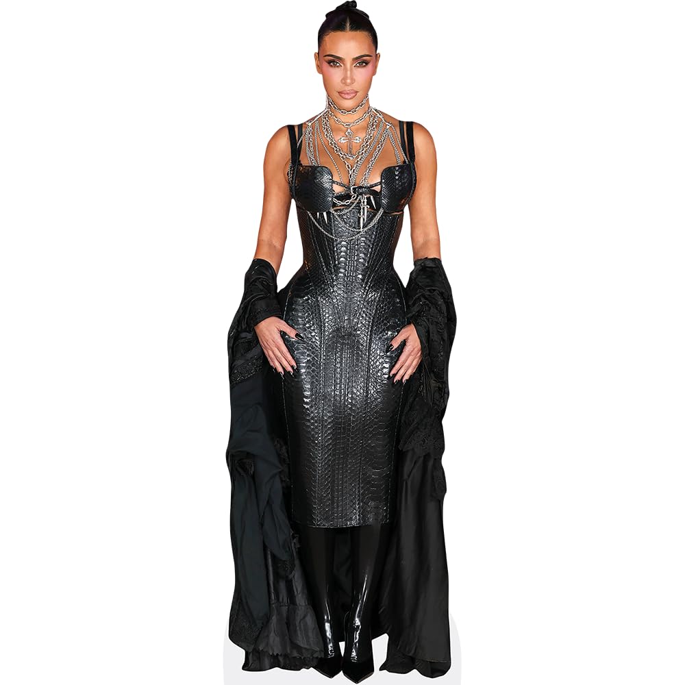 Kim Kardashian (Black Dress) Life Size Cutout