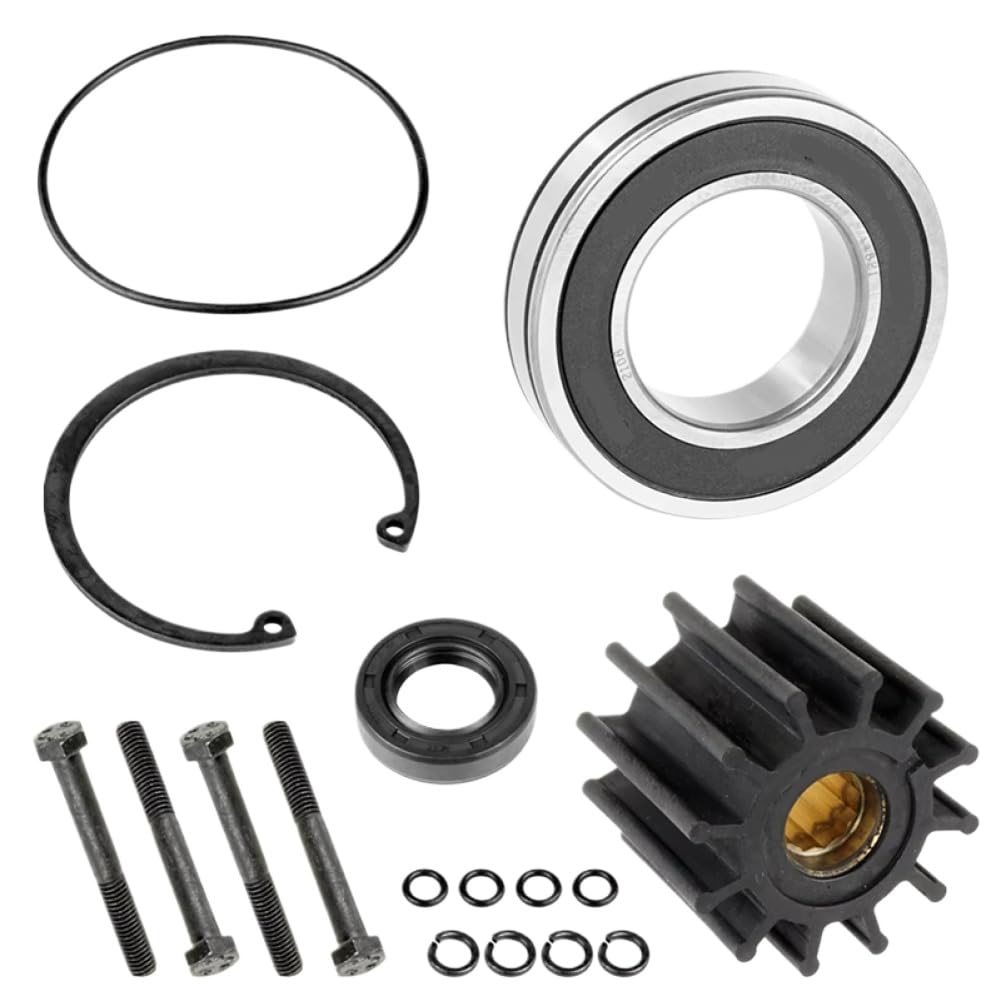 Kceejrcja Onecolor 2X Water Pump Kit For Penta Raw Water Pump Rebuild Kit Impeller Seal 21212799 3812519
