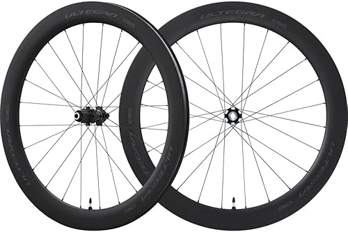 Miniatura 1 de SHIMANO Ultegra WH-R8170 C60 - Juego de ruedas de carbono para carretera, sin cámara, un color, talla única