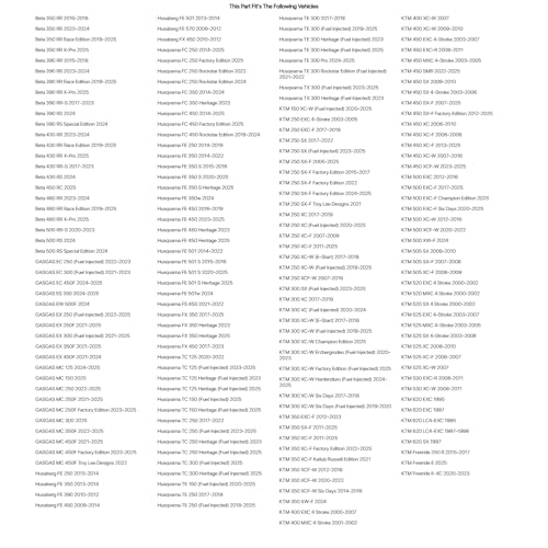 Primary Drive Countershaft Dome Spring Washer for Beta 430 RS 2024
