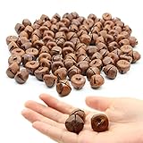 100 PC 20mm Country Primitive Craft Look Rusty Tin Jingle Bells for Christmas, Holiday or Everyday Crafting and Embellishing (3/4 inch small)