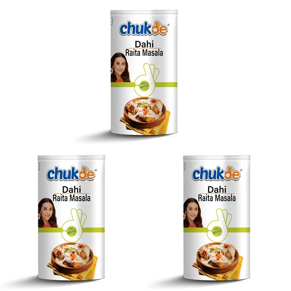 Chukde Dahi Raita Masala Sprinkler 100g - Cooling & Savory Yogurt Seasoning (Pack of 6)-image-27