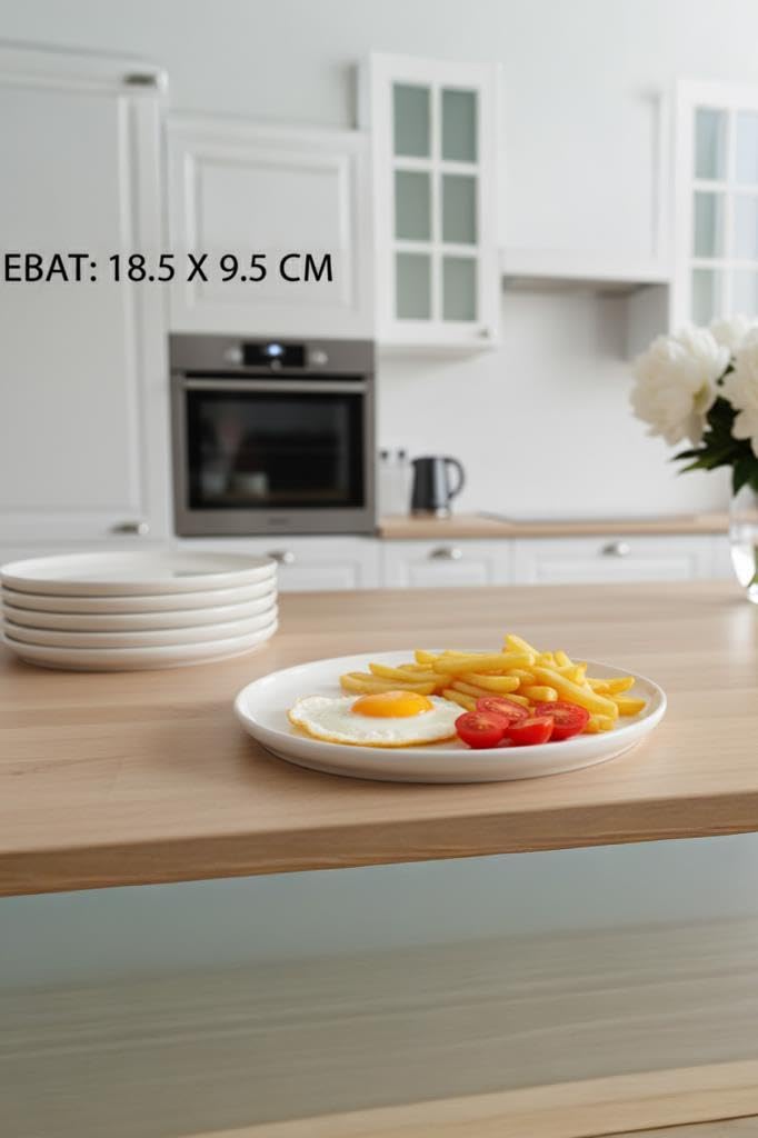 Atbyhome by Bambum Duru 37 Parça Porselen Kahvaltı Takımı Kahvaltı Seti Kahvaltılık- Sunum Seti