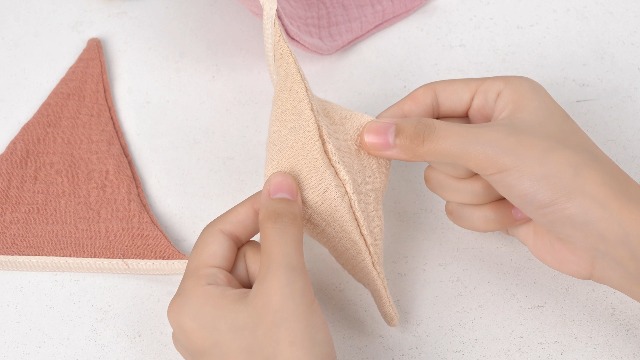 Bandierine Decorativa Per Cameretta - Ghirlanda Triangolare Verde Morandi - Foto 9