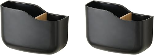 Vista 19 de SUNFICON Soportes de control remoto de montaje en pared, paquete de 2 soportes adhesivos para reproductor multimedia, organizador universal