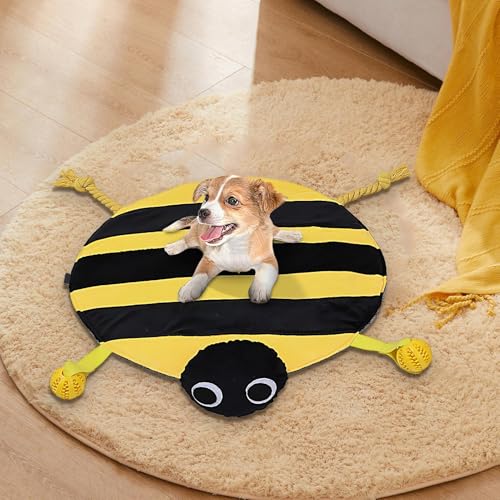 Tream tapete para cães, cães farejando tapete | Almofada de alimentação de coelho colorida | Tapetes