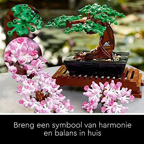 LEGO-10281-Creator-Expert-Bonsai-Boom-Set-voor-Volwassenen-DIY-Huis-Decor-Project-Botanische-Collectie