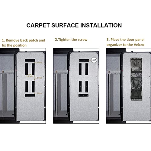 Raymace Door Organizer Door Panel for Safe, Cabinet, Closet - Thumbnail 5