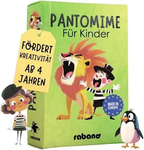 (-33%) Rabano Pantomime Spiel Kinder | l Kinderspiel ab 4 für Mädchen und Junge
