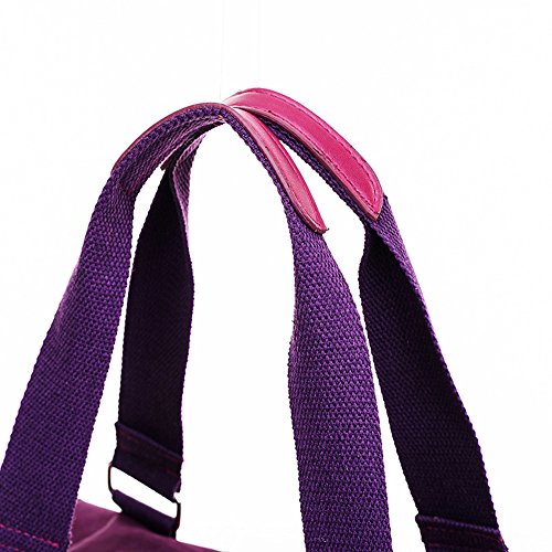 Multi-tasche impermeabile Nylon Tote Borsa a