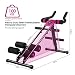 Femor AB Plank, Entrenador Abdominal Plegable con Ordenador, Banco de Abdominales con...